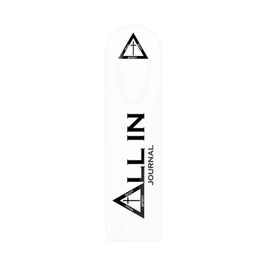 Logo metal bookmark